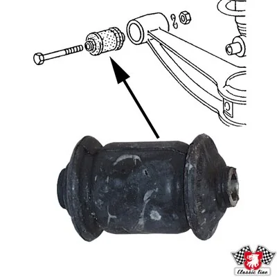 Mounting, control/trailing arm